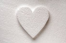 CORAZON ISOPOR PINTADO